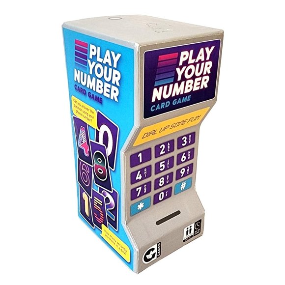 Play Your Number Family Trivia Card Game: Dial Up Some Fun by Ginger Fox NIB - Picture 1 of 8